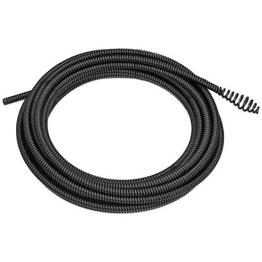 5/16" x 25' Black Oxide Drain Cable With Bulb Head