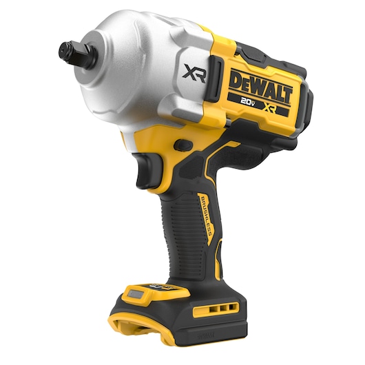 DEWALT 20V MAX  XR(®) 1/2 inch High-Torque Impact Wrench front angled view (tool only)