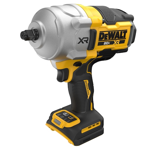 DEWALT 20V MAX  XR(®) 1/2 inch High-Torque Impact Wrench top front angled view (tool only)