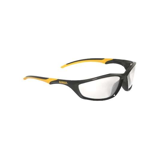 DEWALT Router safety glasses with dual mold rubber temples