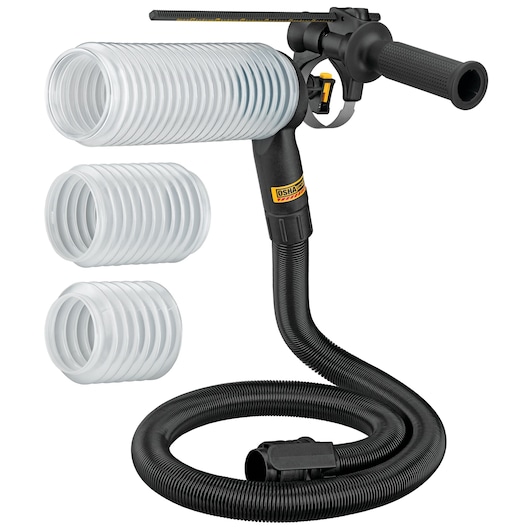 Dust extraction tube kit with hose.
