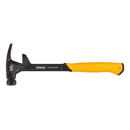 Profile of 22 ounce demolition hammer.
