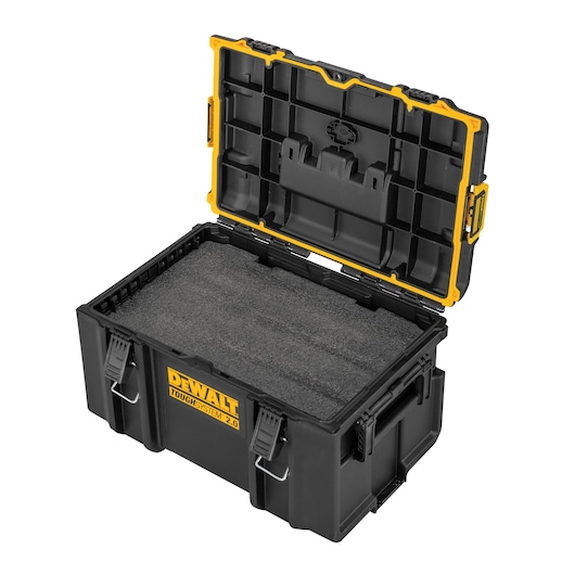 tough system 2.0 deep foam insert fitted into a case with lid open.