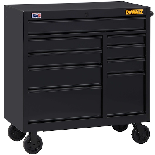 41 inch wide 9 drawer mobile workbench.\n