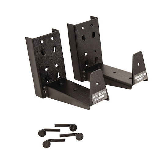 Profile of the 6 inch Cantilever Brackets with Locking pins.